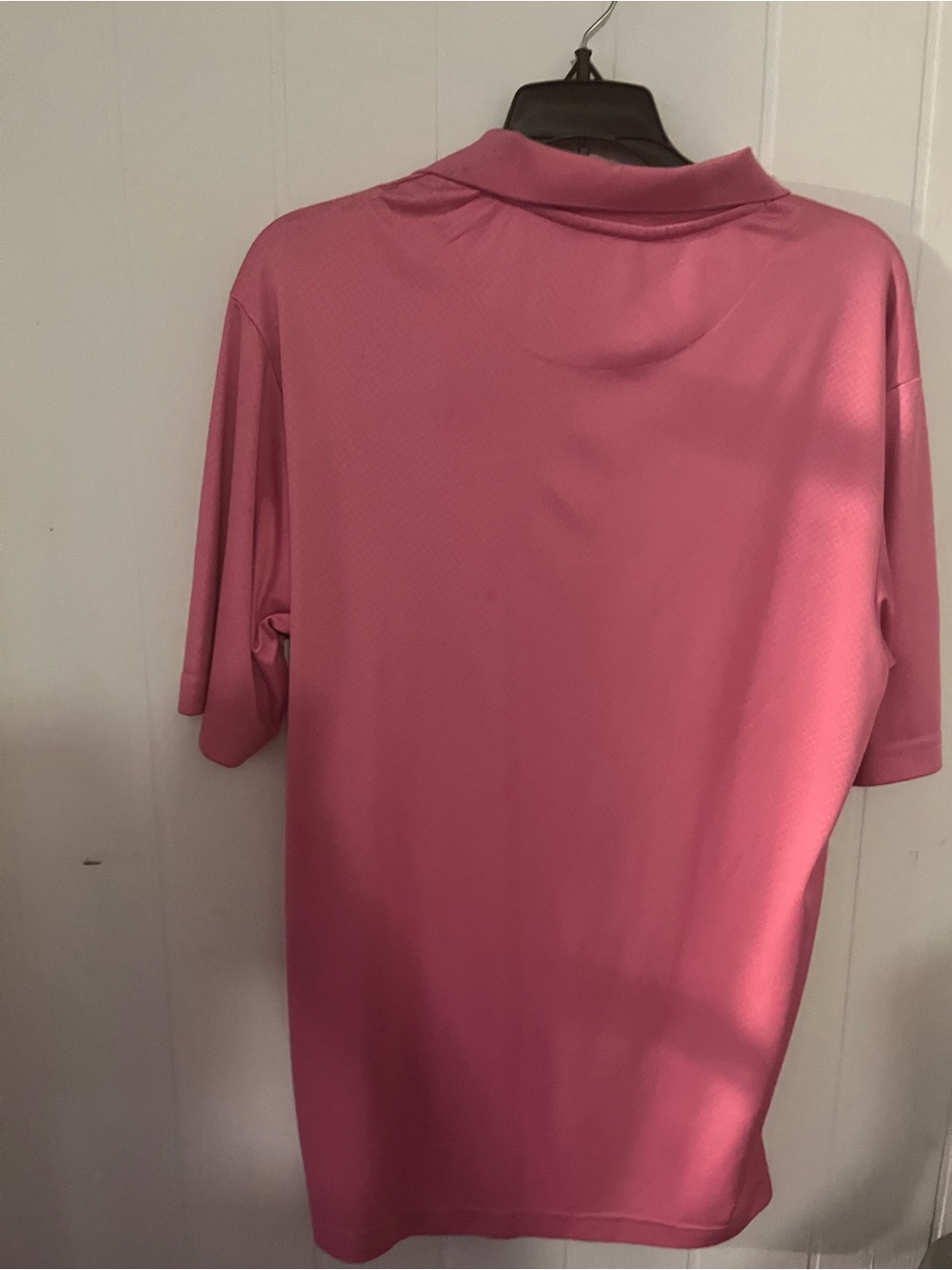 Men's Short-Sleeve Polo Shirt in Pink